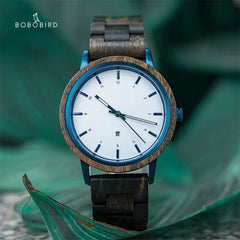 Wood Watch for Women Causal Quartz Fashion