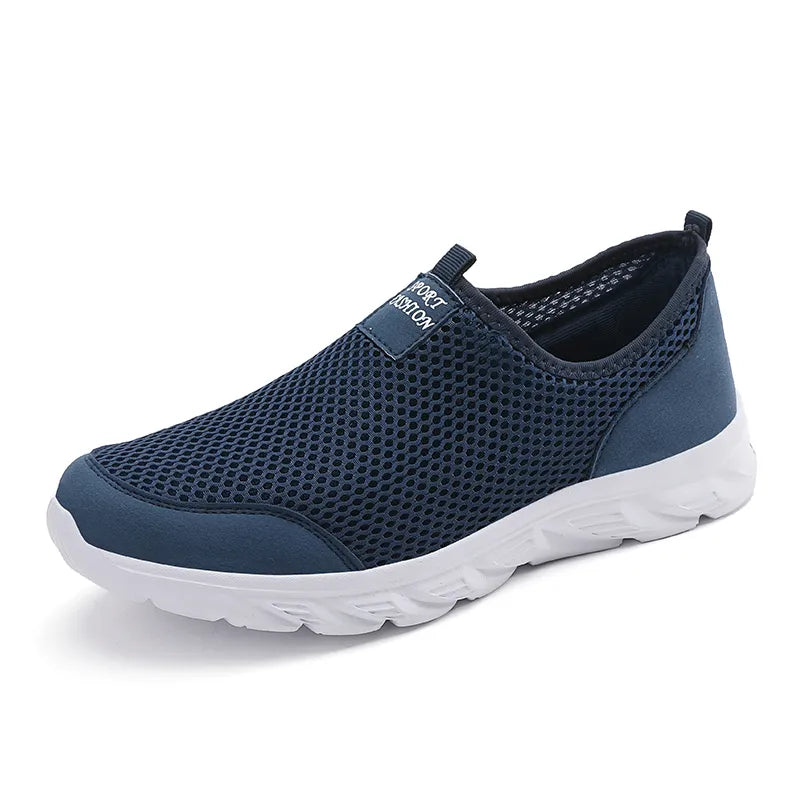 Men Shoes Summer Breathable Soft Lightweight Walking Casual