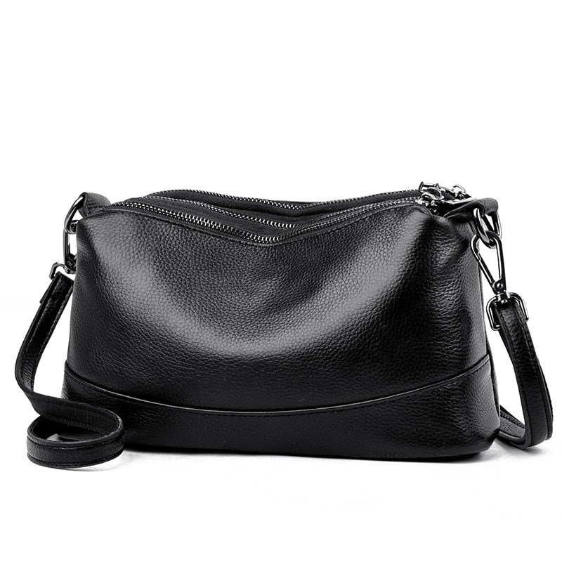 Brand Women Shoulder Bag Genuine Leather Crossbody Bag Cowhide