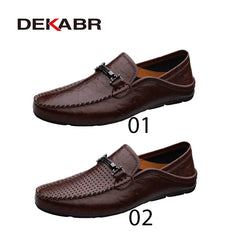 Men Loafers Soft Moccasins Summer Shoes Casual