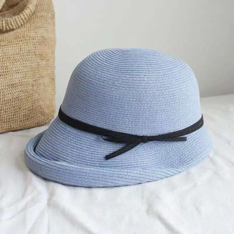 Summer Foldable Straw Hat Sun Hat Casual