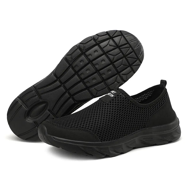 Men Shoes Summer Breathable Soft Lightweight Walking Casual