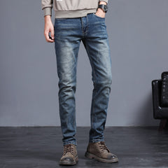 Men's Skinny Jeans Fashion Casual Elastic Cotton Slim