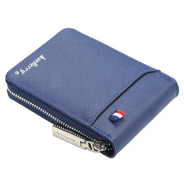 Men's Short Small Multifunctional Hand Card Holder