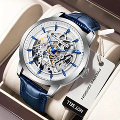 Watch Stainless Steel Sports Leather Watch