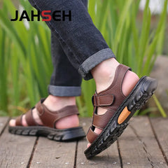 Men Summer Sandals and Slippers Thick-soled Beach Shoes