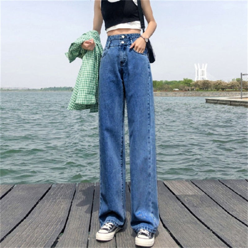 Baggy Jeans Pants Vintage  High Waist Streetwear