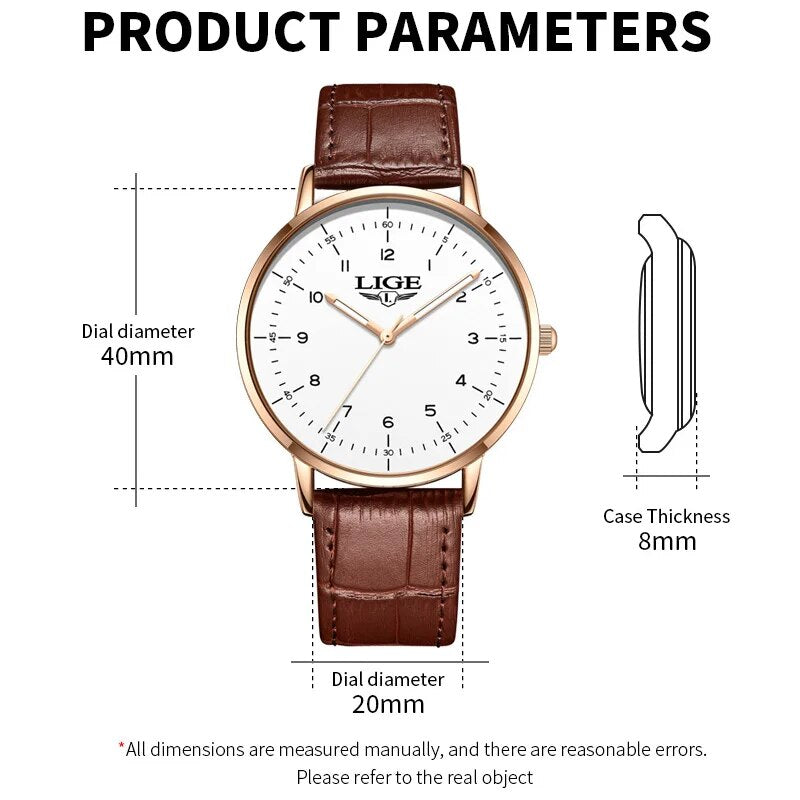 Men Fashion UltraThin Watch Simple Watch