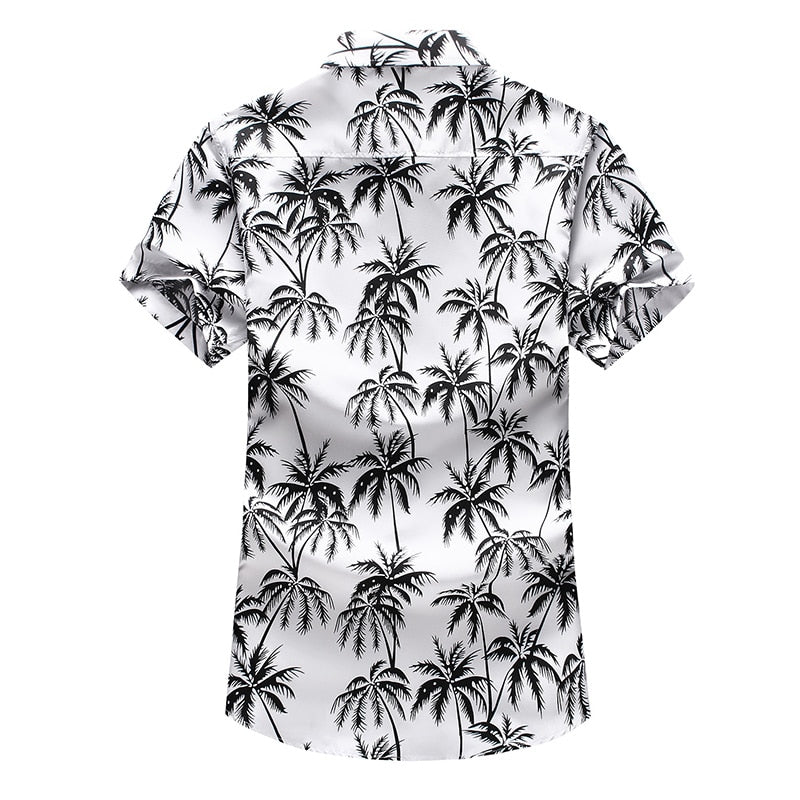 Hawaiian Fashion Casual Printing Short Sleeve Flower Shirt