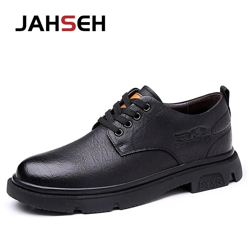 Classic Genuine Leather Oxford Shoes British Style Plus Size