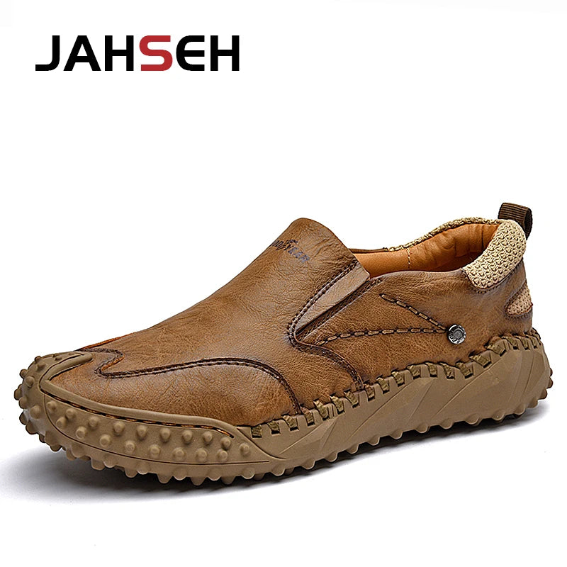 Men Casual Loafers Comfortable Flat Walking Footwear Moccasins