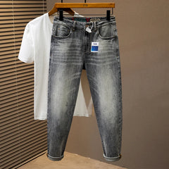 Plus Size Cloth Men's Mid-weight Denim Jeans Casual Fashion