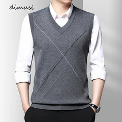 Sleeveless Jackets Vest Warm Jumper Knitted Waistcoats Casual