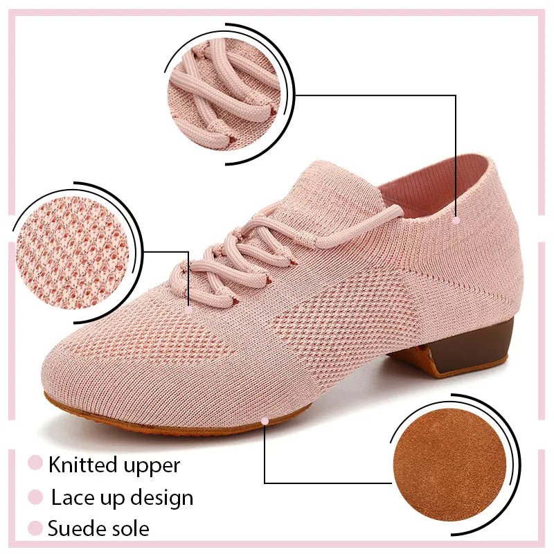 Dance Shoes women latin Practice Training woman ladies