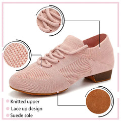 Dance Shoes women latin Practice Training woman ladies