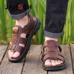 Men Summer Sandals and Slippers Thick-soled Beach Shoes