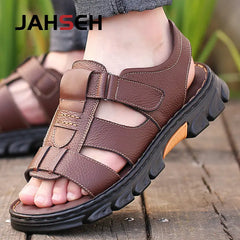 Men Summer Sandals and Slippers Thick-soled Beach Shoes