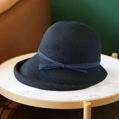 Summer Foldable Straw Hat Sun Hat Casual