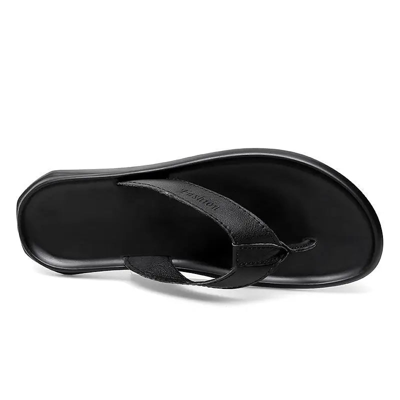 Men Slippers Flip Flops Flat Shoes Beach Male Footwear