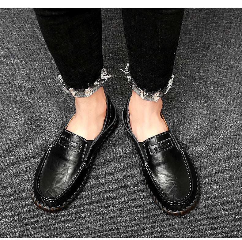 Men's Shoes Outdoor Loafers Breathable Driving Shoes