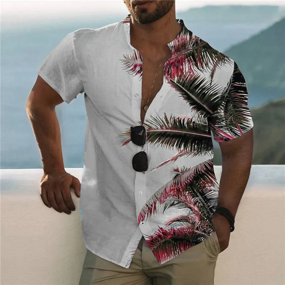 Hawaii Shirts Print Beach Retro 5xl Fashion Top