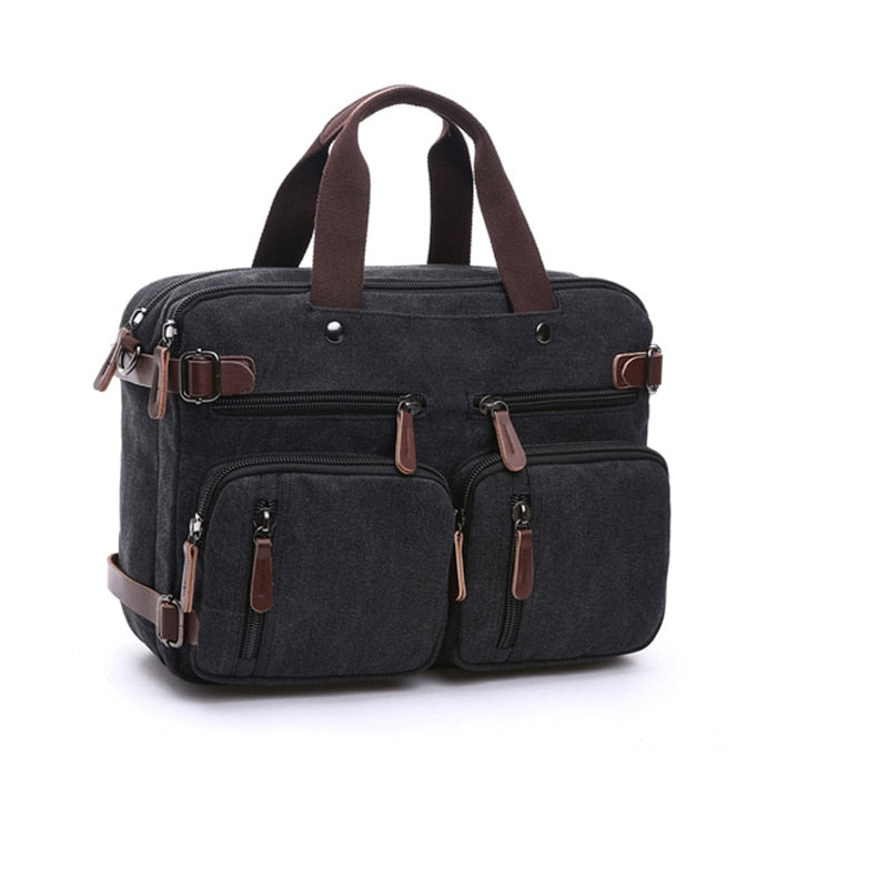 Canvas Men Travel Handbag Large Capacity Outdoor Bags