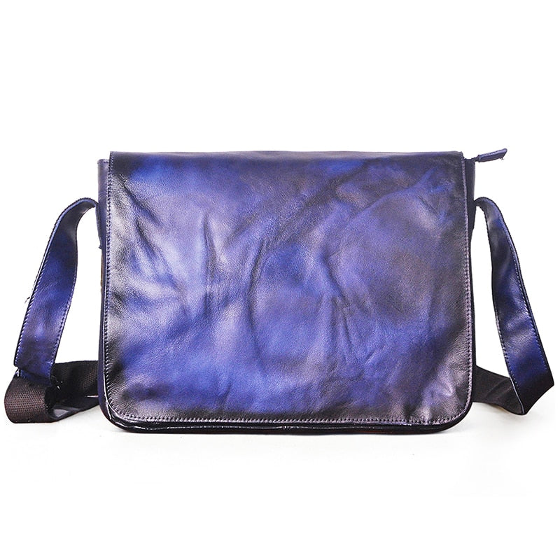 Fashion Real Leather Male Casual Messenger bag