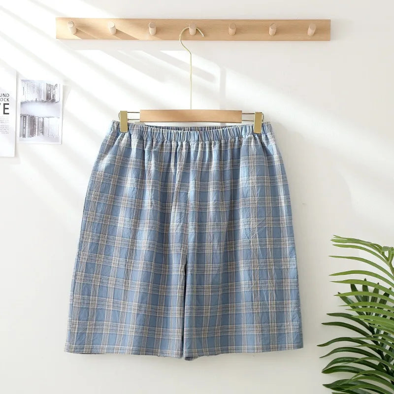 Cotton Cloth Shorts Thin Breathable Plus Size Simple