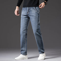 Classic Style Men's Cargo Jeans Fashion Casual