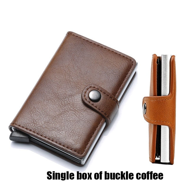 Men Wallet Card Holder Leather Card Holder