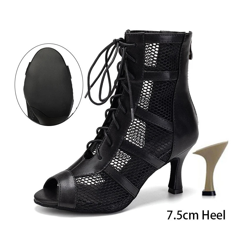 Women's Shoes Latin Dance Modern Lady High Heels