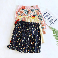 Short Printed Pajama Shorts for Sleepwear