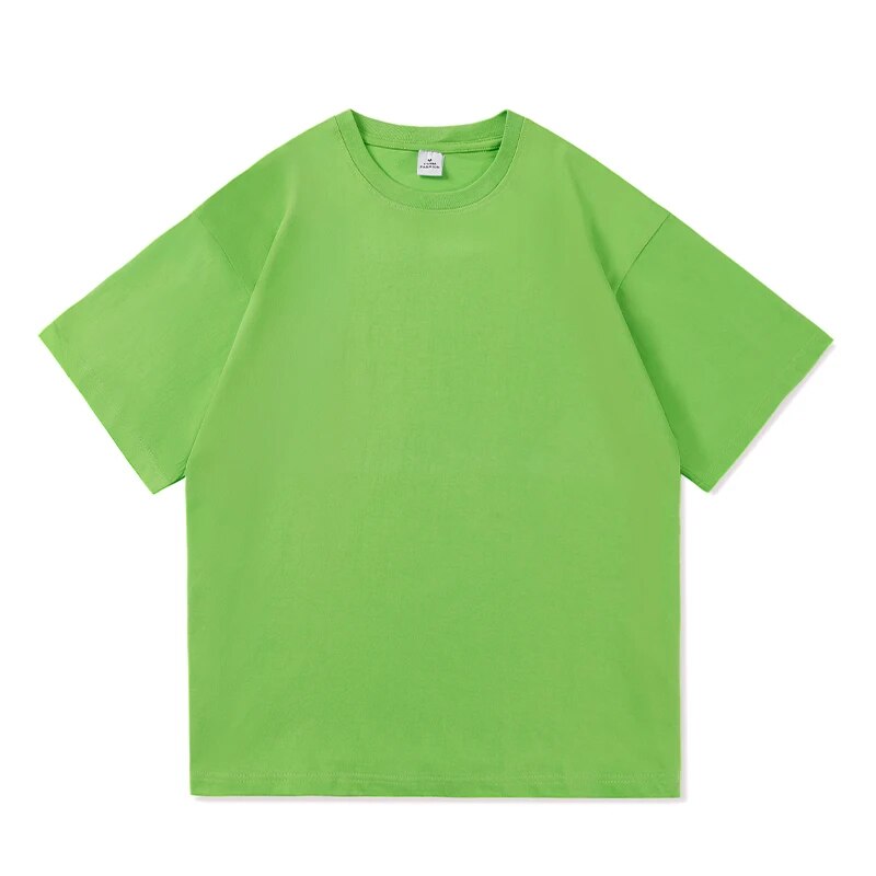 Oversized T Shirts Colorful Classical Short Sleeve O-Neck