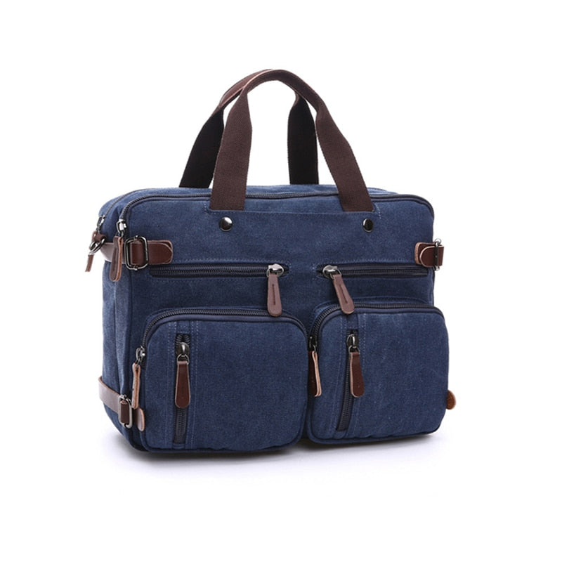 Canvas Men Travel Handbag Large Capacity Outdoor Bags