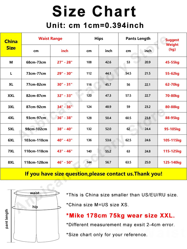 Baggy Sweat shorts Streetwear Loose Jogger Casual Plus Size