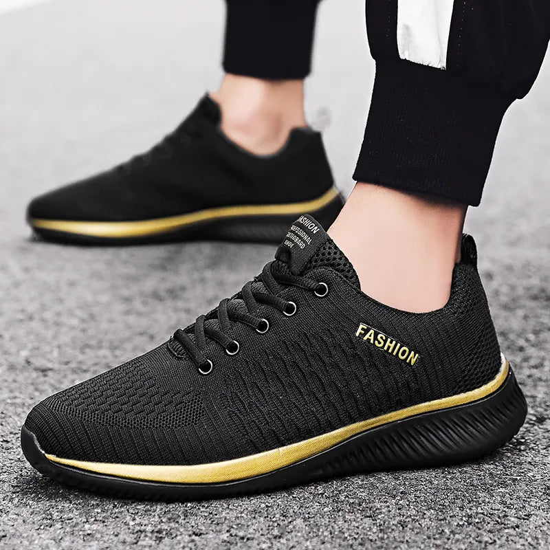 Breathable Men Running Shoes Lightweight Sneakers Outdoor