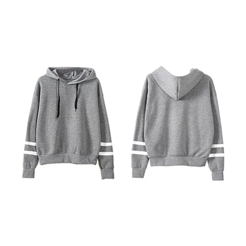 Simple Casual Fashion Loose Hoodies Women Streetwear