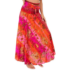 Ethnic Style Fashion Skirts Clothes Bohemian Boho Flowers