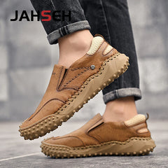 Men Casual Loafers Comfortable Flat Walking Footwear Moccasins