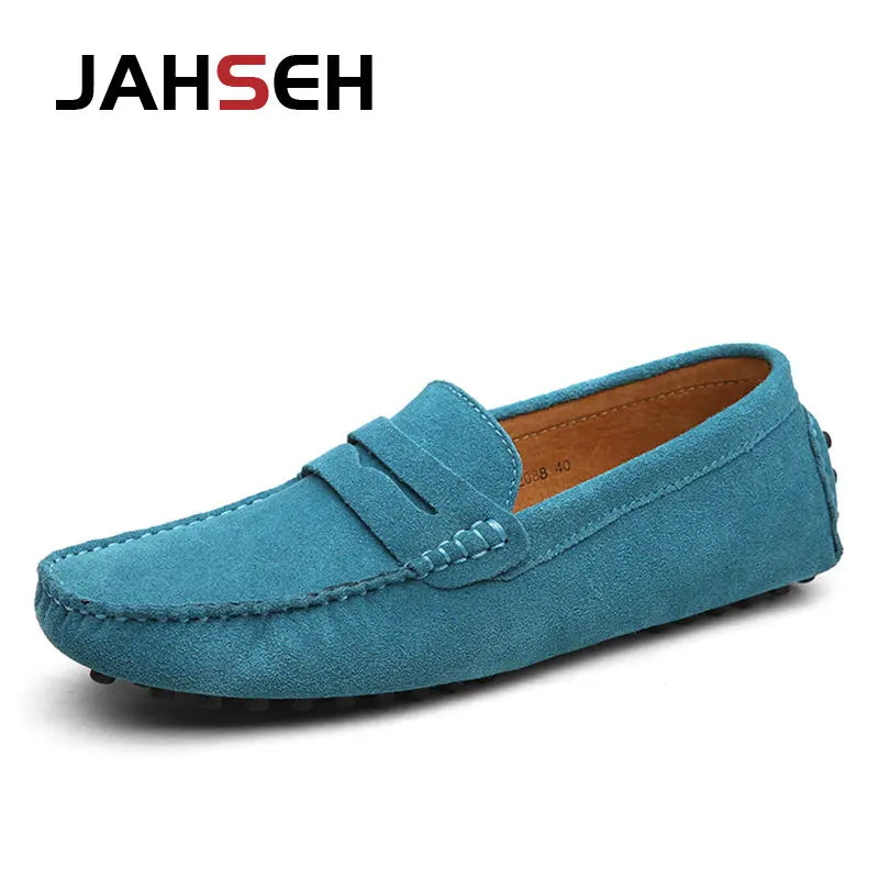 Large Size Men Loafers Soft Moccasins Flats Driving Shoes