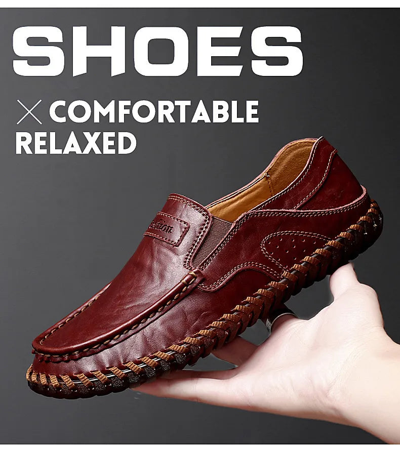 Men's Shoes Outdoor Loafers Breathable Driving Shoes