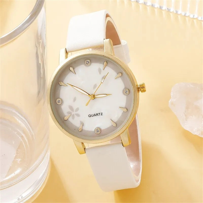 Bracelet Quartz Watches For Women Leather Ladies Sports Dress