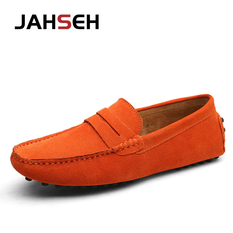 Large Size Men Loafers Soft Moccasins Flats Driving Shoes