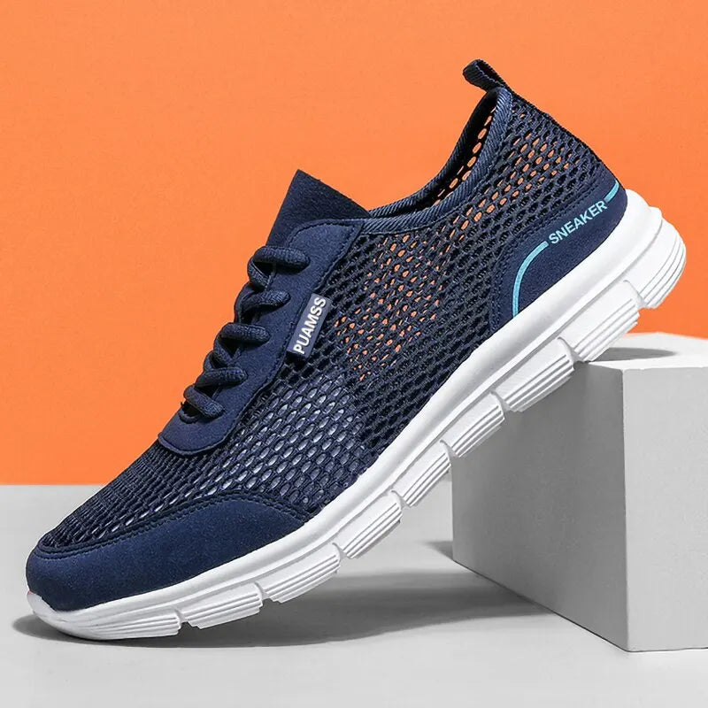 Men Sneakers Mesh Running Shoes Lightweight