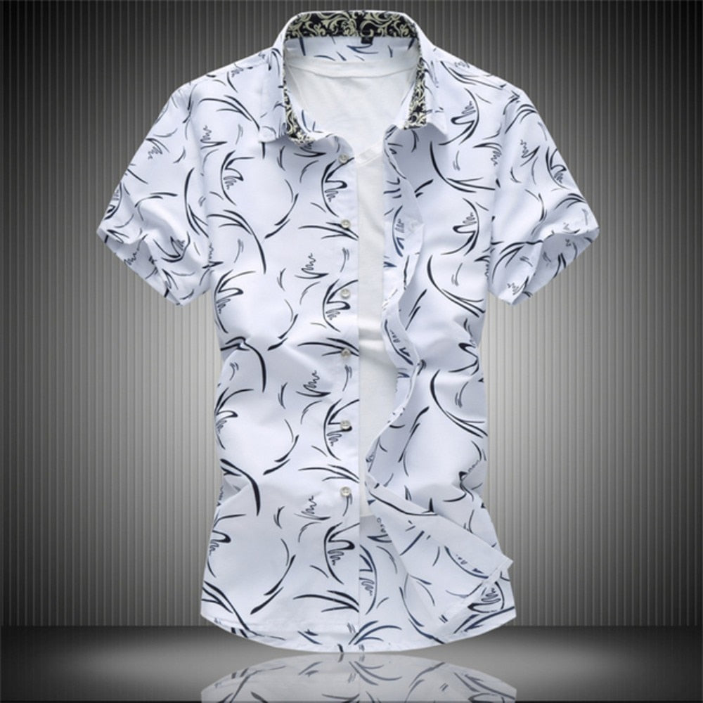 Hawaii Shirts Print Beach Retro 5xl Fashion Top