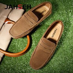 Large Size Men Loafers Soft Moccasins Flats Driving Shoes