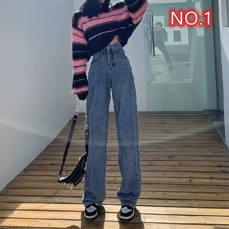 Baggy Jeans Pants Vintage  High Waist Streetwear