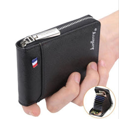 Men's Short Small Multifunctional Hand Card Holder