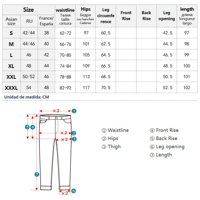 Men's Jeans Thin Loose Straight Pants Brand Elastic Waist