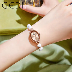 Bracelet Watch Pearl Fashion Quartz Wristwatches